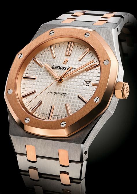 audemars piguet two-tone royal oak chronograph|Audemars Piguet royal oak cost.